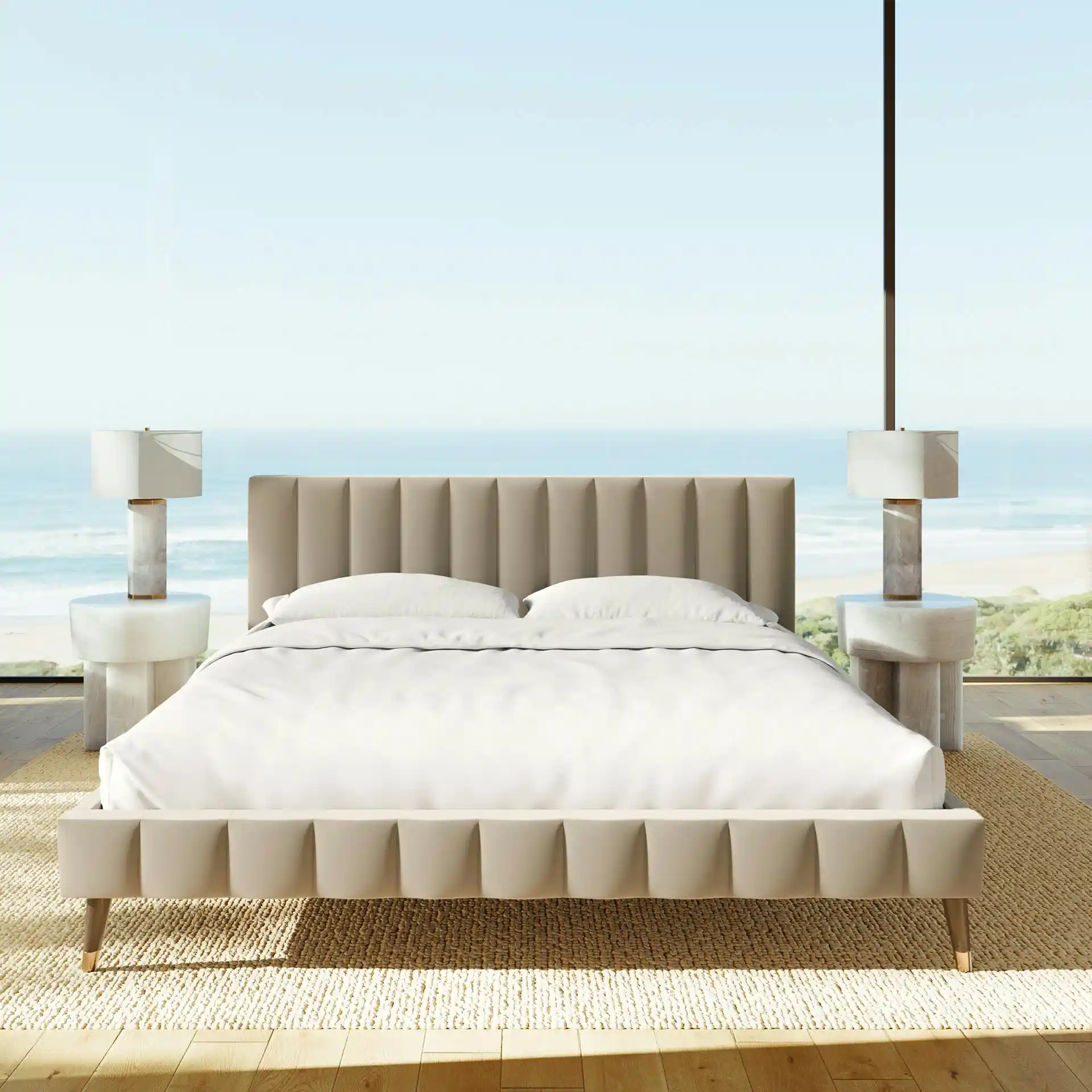 Zenhaven® flippable natural latex mattress offering two personalized comfort feels