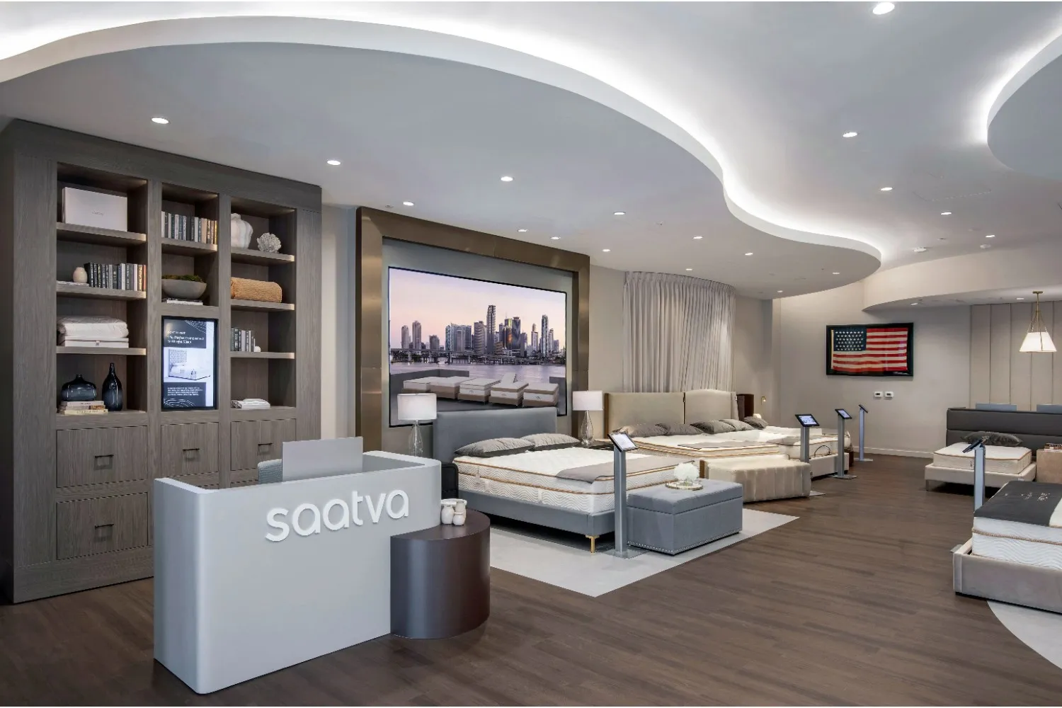 Peaceful bedroom lifestyle featuring the Zenhaven® natural latex mattress